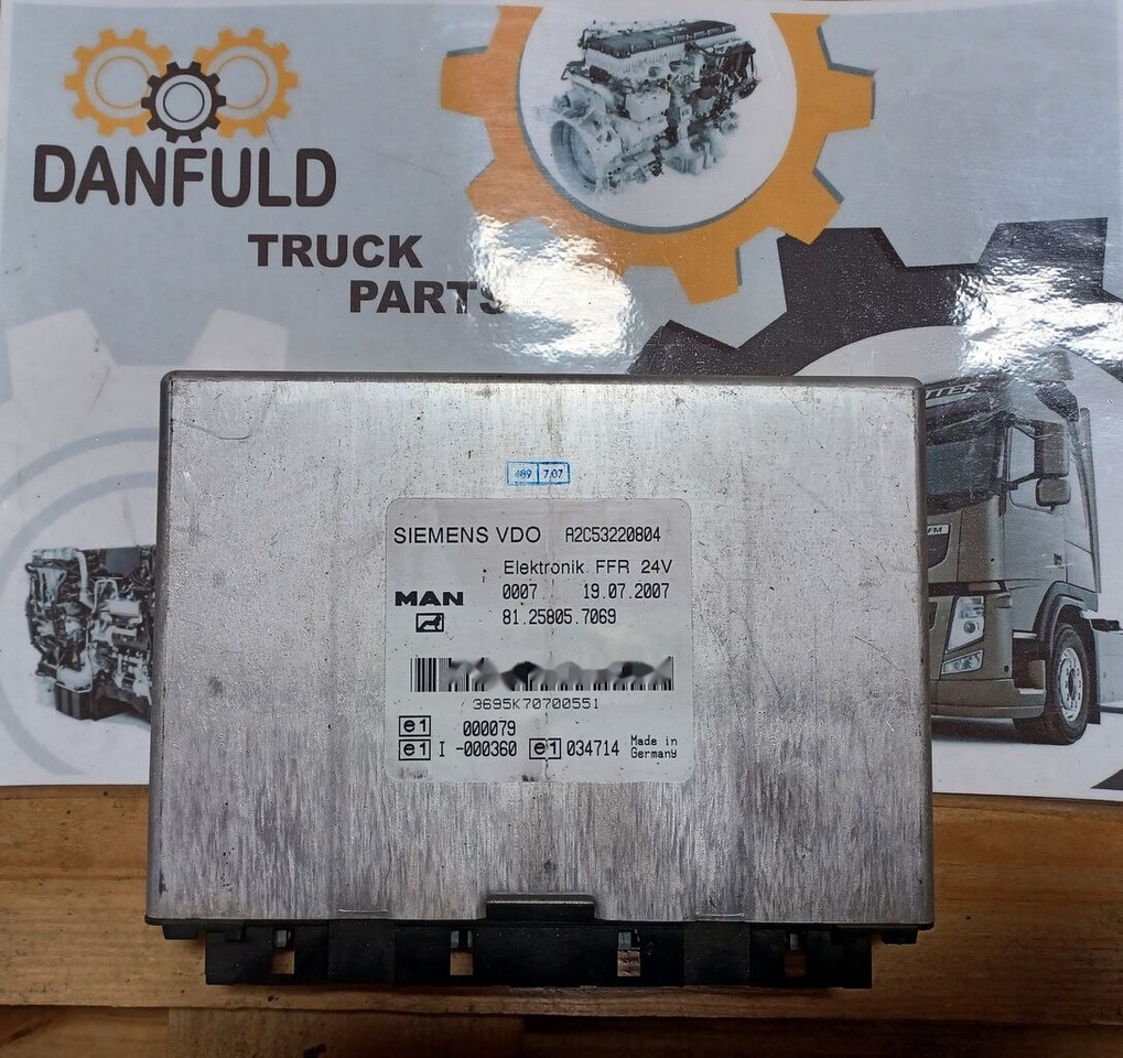 Siemens MAN truck - Řídicí blok pro Nákladní auto: obrázek 1 Siemens MAN truck - Řídicí blok pro Nákladní auto: obrázek 1