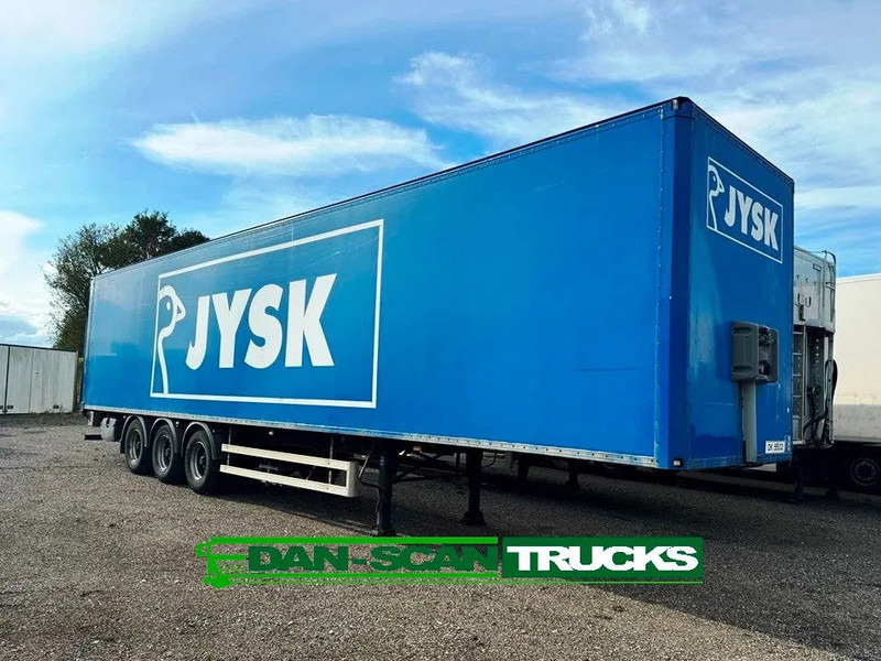 Fruehauf 3 aksl box Trailer inkl. lift - Skříňový návěs: obrázek 1 Fruehauf 3 aksl box Trailer inkl. lift - Skříňový návěs: obrázek 1