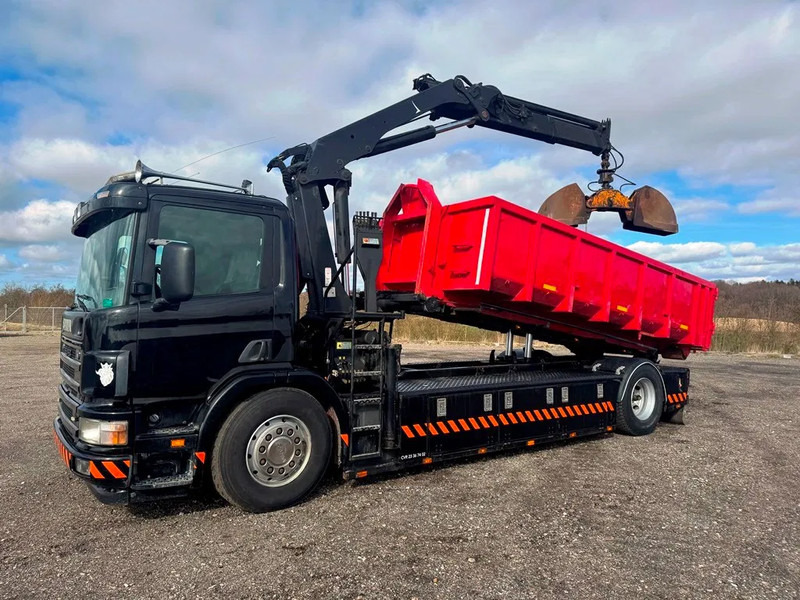 Scania P94-260 Palfinger crane PK 15002. rotor and hydr. for grabbe. - Nákladní auto - kabelový systém: obrázek 1 Scania P94-260 Palfinger crane PK 15002. rotor and hydr. for grabbe. - Nákladní auto - kabelový systém: obrázek 1