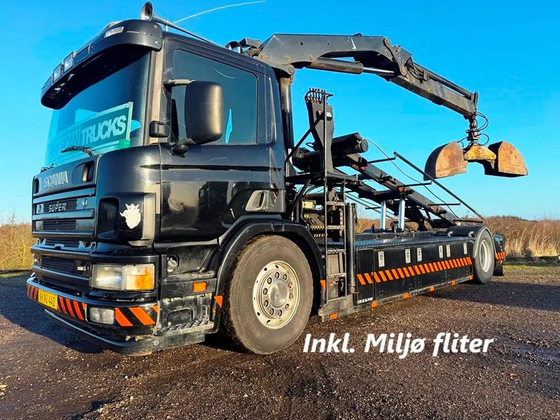 Scania P94-260 Palfinger crane PK 15002. rotor and hydr. for grabbe. - Nákladní auto - kabelový systém: obrázek 4 Scania P94-260 Palfinger crane PK 15002. rotor and hydr. for grabbe. - Nákladní auto - kabelový systém: obrázek 4