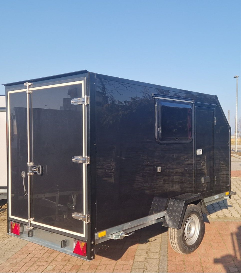 Minicamp BLACK + rolety na oknach DMC 750kg od ręki Promocja Wyprzedaż - Karavan: obrázek 1 Minicamp BLACK + rolety na oknach DMC 750kg od ręki Promocja Wyprzedaż - Karavan: obrázek 1