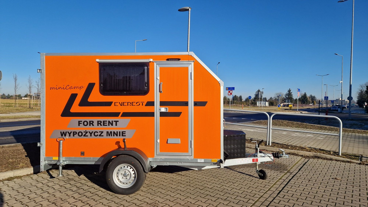 Minicamp Everest Lekki mały kemping camper DMC 600 do 1000kg NOWA - Karavan: obrázek 3 Minicamp Everest Lekki mały kemping camper DMC 600 do 1000kg NOWA - Karavan: obrázek 3