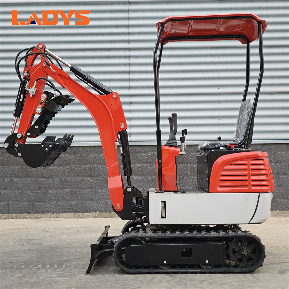 LADYS DY12Pro Mini Excavator CE Certification Kubota Engine(Factory Outlet) Mini Pelle Minibagger Minikoparka Miniexcavadora - Mini rýpadlo: obrázek 5 LADYS DY12Pro Mini Excavator CE Certification Kubota Engine(Factory Outlet) Mini Pelle Minibagger Minikoparka Miniexcavadora - Mini rýpadlo: obrázek 5