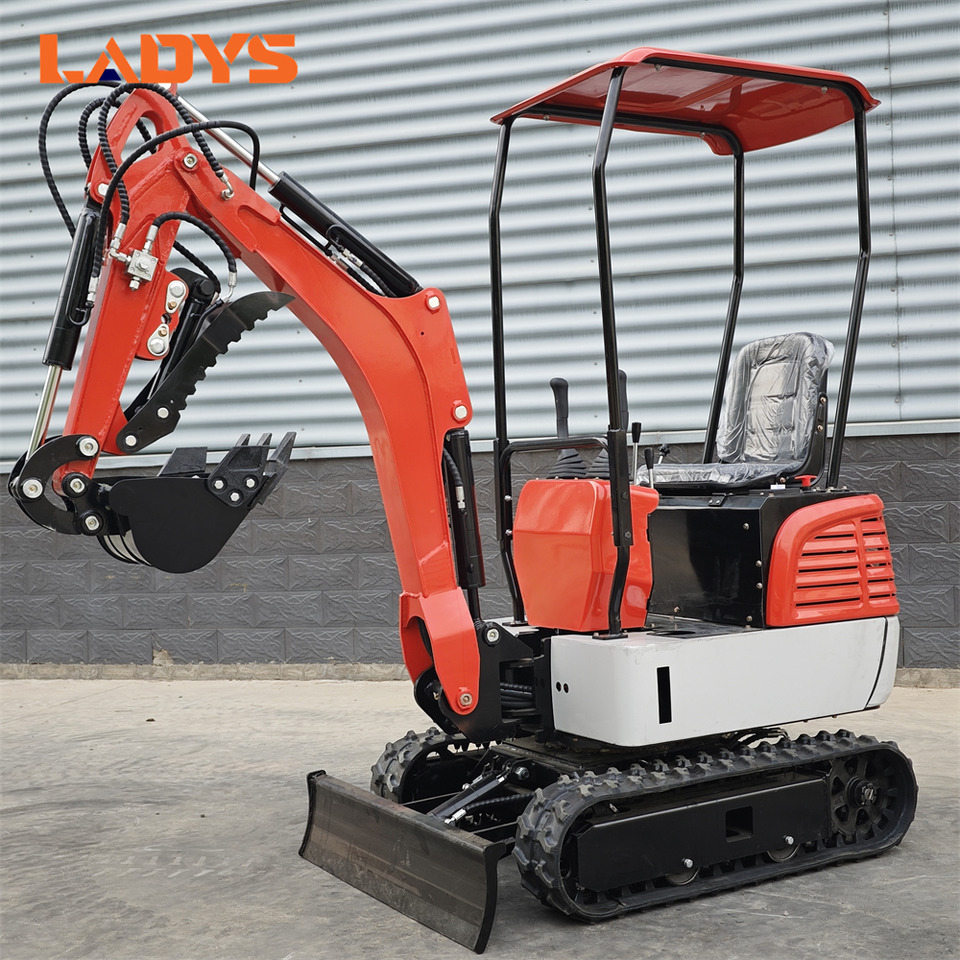 LADYS DY12Pro Mini Excavator CE Certification Kubota Engine(Factory Outlet) Mini Pelle Minibagger Minikoparka Miniexcavadora - Mini rýpadlo: obrázek 4 LADYS DY12Pro Mini Excavator CE Certification Kubota Engine(Factory Outlet) Mini Pelle Minibagger Minikoparka Miniexcavadora - Mini rýpadlo: obrázek 4