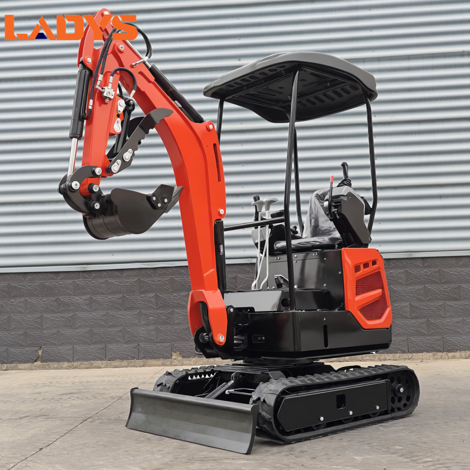 LADYS DY18 Mini Excavator CE Certification Kubota Engine(Factory Outlet) Mini Pelle Minibagger Minikoparka Miniexcavadora - Mini rýpadlo: obrázek 4 LADYS DY18 Mini Excavator CE Certification Kubota Engine(Factory Outlet) Mini Pelle Minibagger Minikoparka Miniexcavadora - Mini rýpadlo: obrázek 4