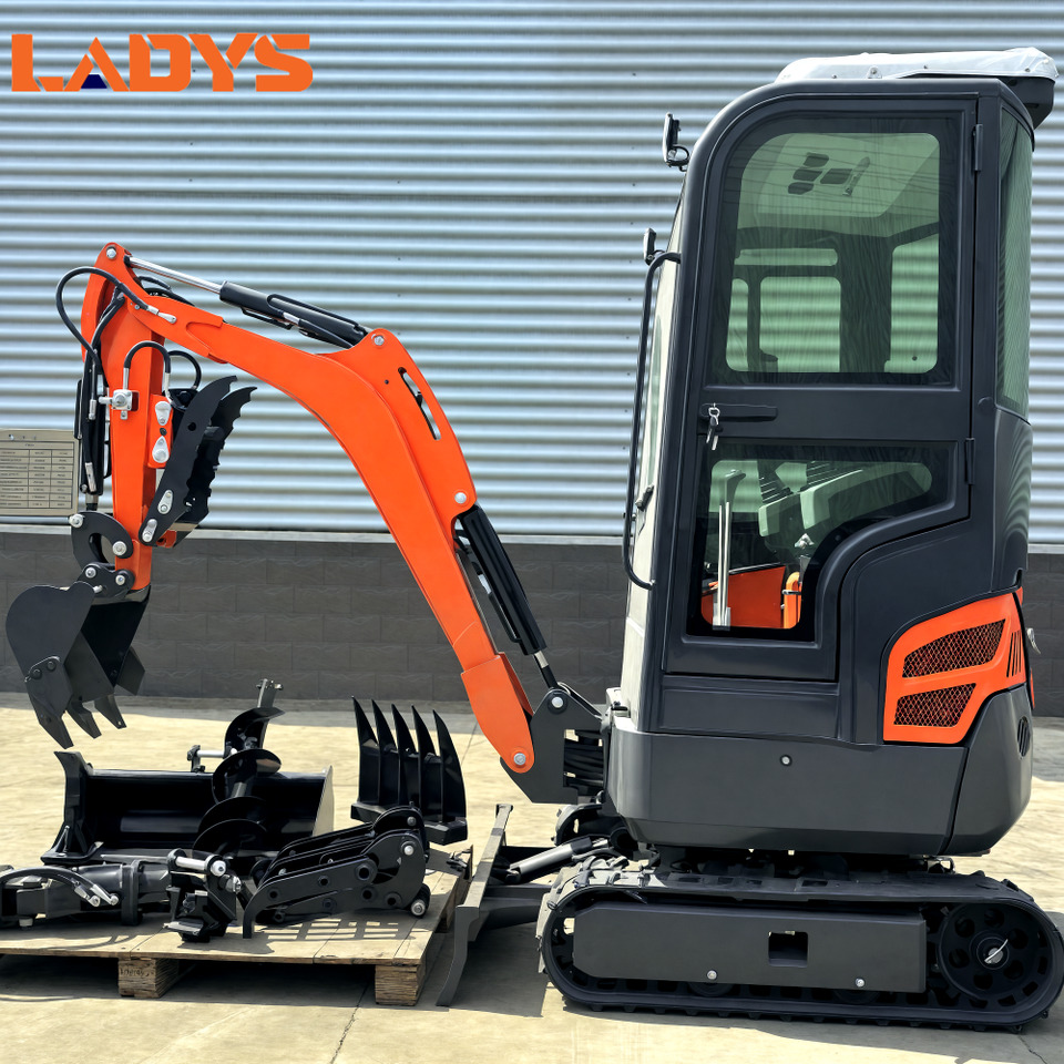 LADYS Mini Excavator CE Certification Kubota Engine(Factory Outlet) Mini Pelle Minibagger Minikoparka Miniexcavadora - Mini rýpadlo: obrázek 2 LADYS Mini Excavator CE Certification Kubota Engine(Factory Outlet) Mini Pelle Minibagger Minikoparka Miniexcavadora - Mini rýpadlo: obrázek 2