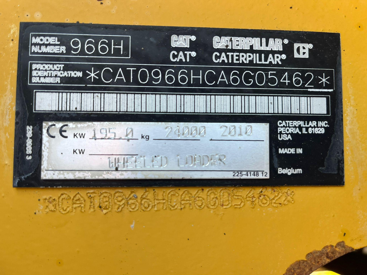 Kolový nakladač Caterpillar 966 H: obrázek 18