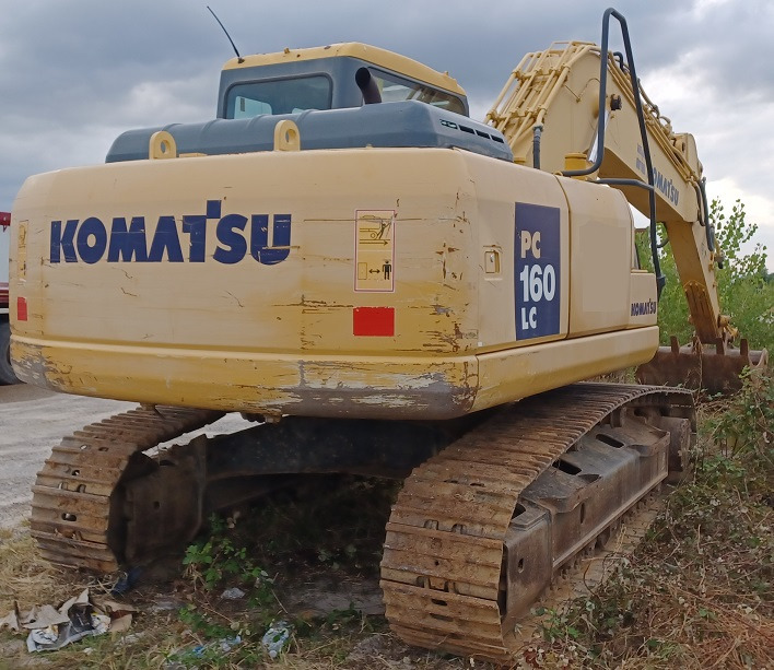 KOMATSU PC 160 LC-7K - Pásové rýpadlo: obrázek 4 KOMATSU PC 160 LC-7K - Pásové rýpadlo: obrázek 4