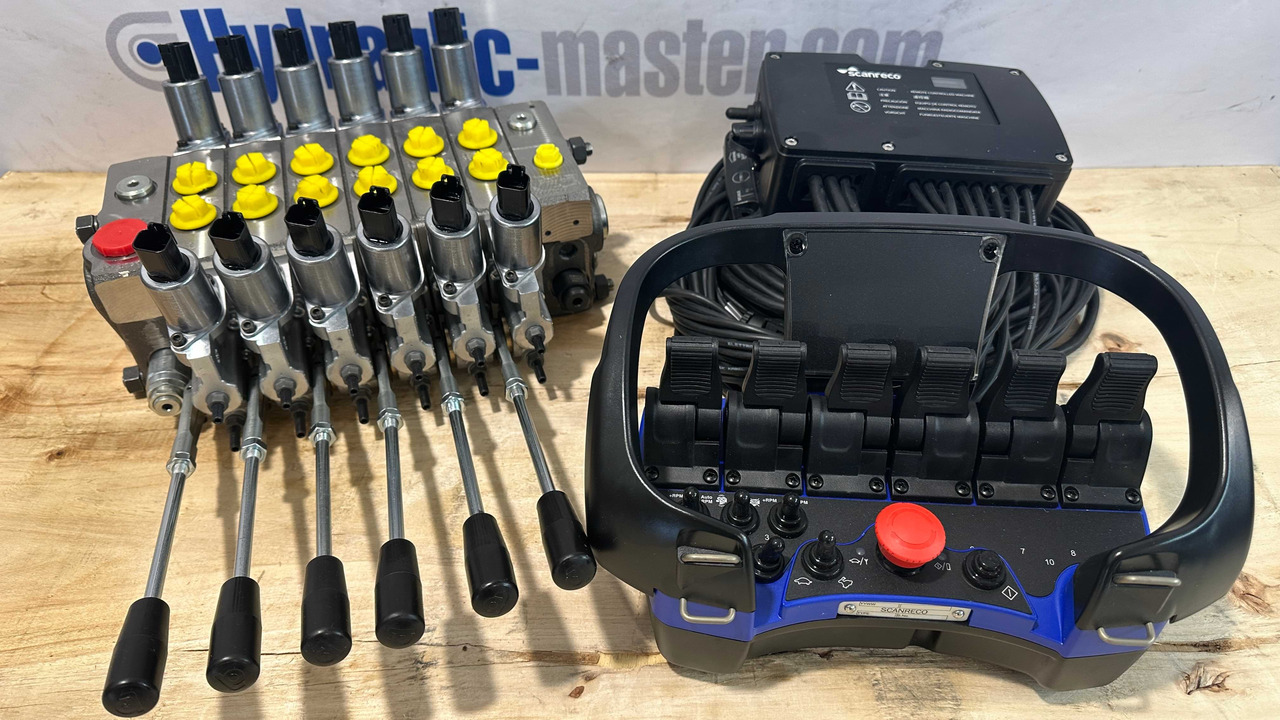 Set Scanreco RC400 with Walvoil DPX100 Manitex, Palfinger, Atlas, Cormach - Vyvážecí přívěs: obrázek 2 Set Scanreco RC400 with Walvoil DPX100 Manitex, Palfinger, Atlas, Cormach - Vyvážecí přívěs: obrázek 2