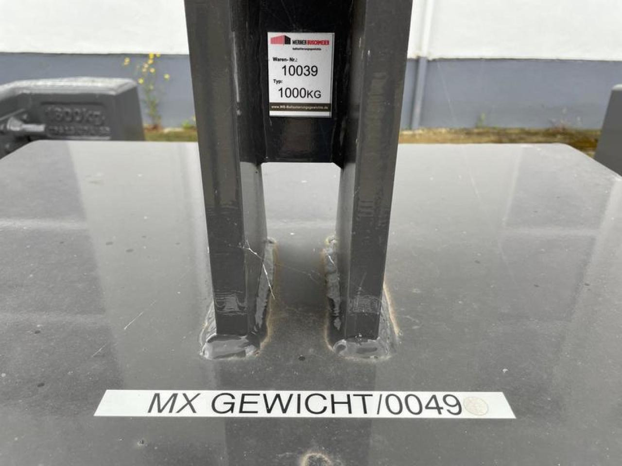 1000KG BUSCHMEIER FRONTGEWICHT - Protizávaží: obrázek 4 1000KG BUSCHMEIER FRONTGEWICHT - Protizávaží: obrázek 4
