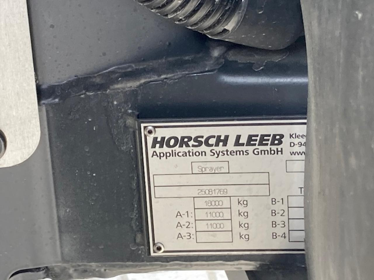 Horsch LEEB 8300 PT - Samochodný postřikovač: obrázek 5 Horsch LEEB 8300 PT - Samochodný postřikovač: obrázek 5
