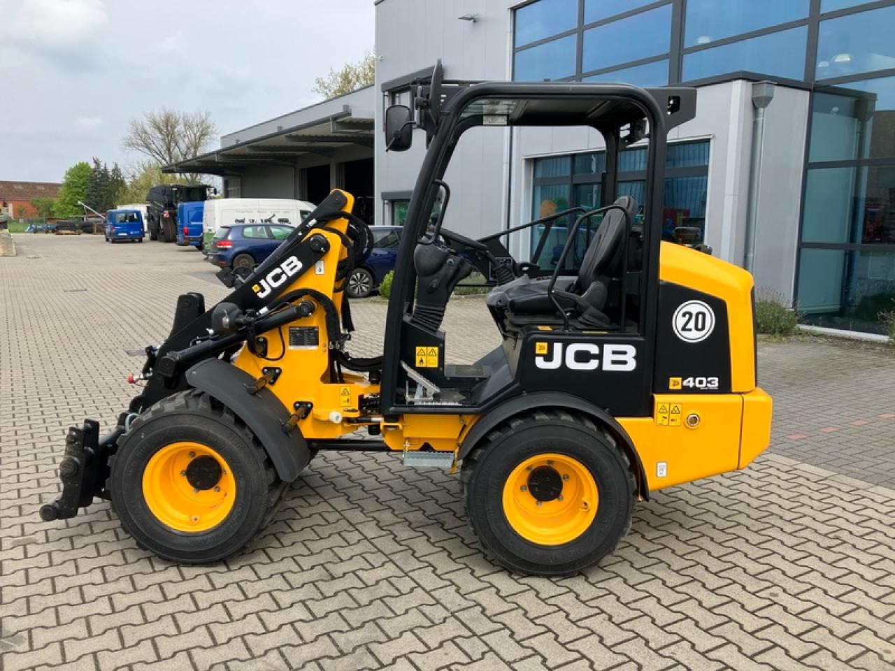 JCB 403 AGRI SMART POWER EURO-AUFNAHME - Kolový nakladač: obrázek 2 JCB 403 AGRI SMART POWER EURO-AUFNAHME - Kolový nakladač: obrázek 2