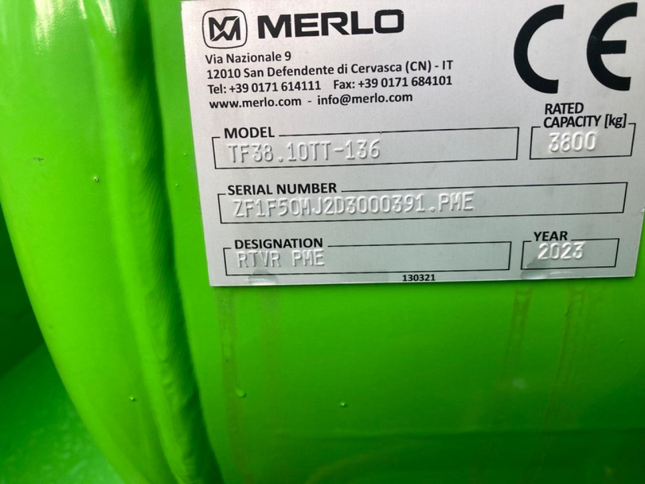 Merlo TF 38.10TT AKTION - Teleskopický manipulátor: obrázek 5 Merlo TF 38.10TT AKTION - Teleskopický manipulátor: obrázek 5