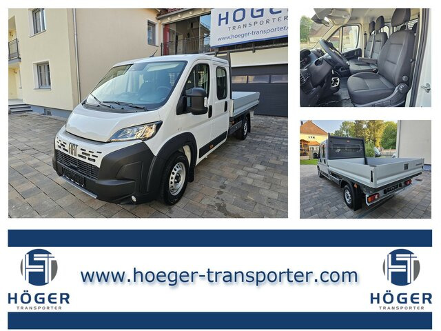 FIAT Ducato 140 DOKA Pritsche 2,9 Meter Klima DAB... - Dodávka valník, Dodávka s dvojitou kabinou: obrázek 1 FIAT Ducato 140 DOKA Pritsche 2,9 Meter Klima DAB... - Dodávka valník, Dodávka s dvojitou kabinou: obrázek 1