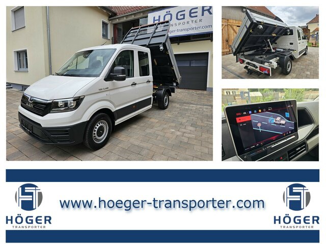 MAN TGE 3.140 Doka L3 Dreiseitenkipper Facelift - Dodávka sklápěč, Dodávka s dvojitou kabinou: obrázek 1 MAN TGE 3.140 Doka L3 Dreiseitenkipper Facelift - Dodávka sklápěč, Dodávka s dvojitou kabinou: obrázek 1