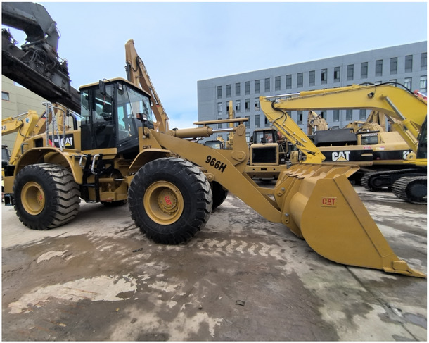 Good Condition High Performance Used Caterpillar Wheel Loader 966h for sale in shanghai yard - Kolový nakladač: obrázek 1 Good Condition High Performance Used Caterpillar Wheel Loader 966h for sale in shanghai yard - Kolový nakladač: obrázek 1