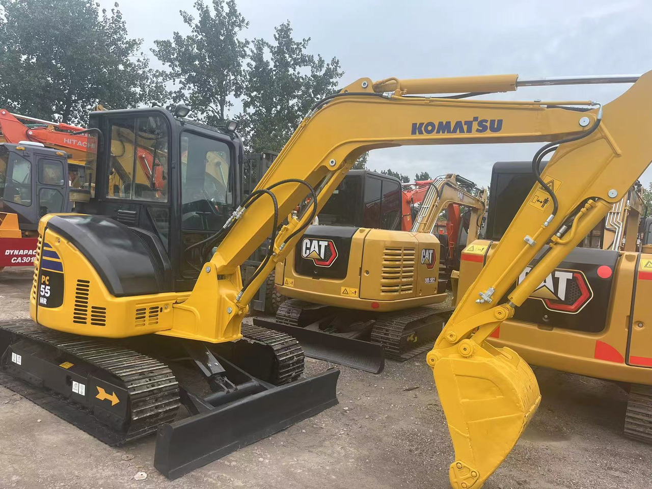 Komatsu PC55MR - Mini rýpadlo: obrázek 4 Komatsu PC55MR - Mini rýpadlo: obrázek 4