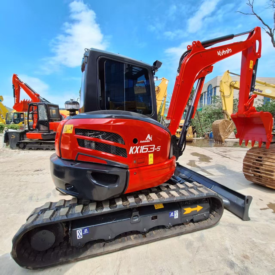 Kubota KX163 Excavator - Mini rýpadlo: obrázek 1 Kubota KX163 Excavator - Mini rýpadlo: obrázek 1