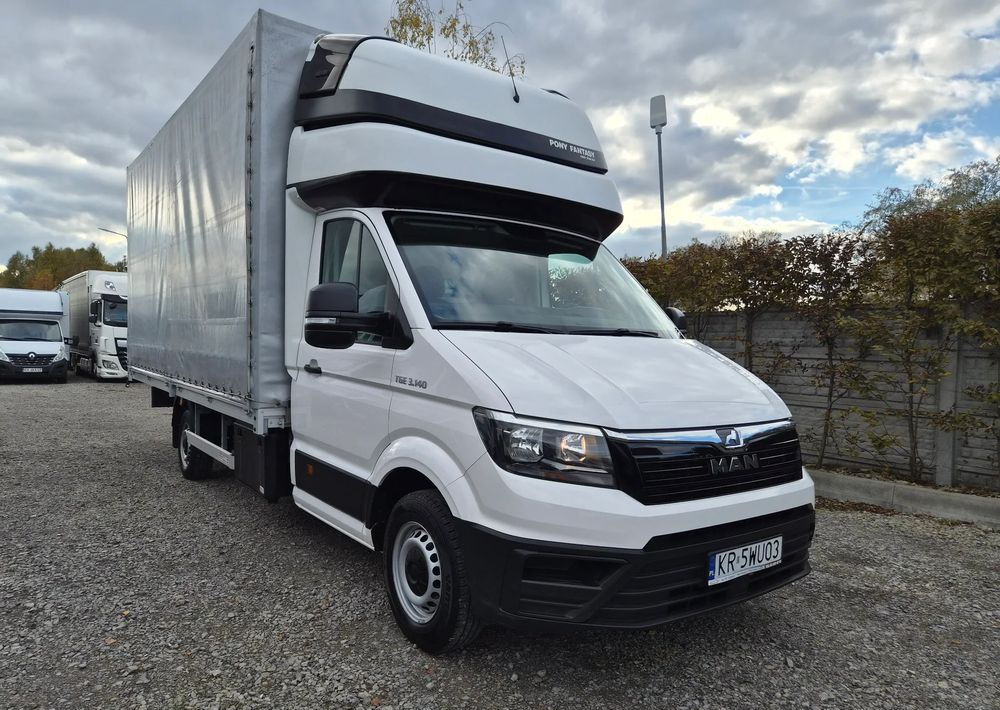 MAN TGE 10 PALET zaw.poduszki 2021r EURO 6 - Dodávka valník: obrázek 1 MAN TGE 10 PALET zaw.poduszki 2021r EURO 6 - Dodávka valník: obrázek 1