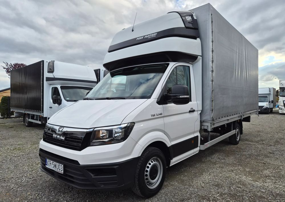 MAN TGE 10 PALET zaw.poduszki 2021r EURO 6 - Dodávka valník: obrázek 2 MAN TGE 10 PALET zaw.poduszki 2021r EURO 6 - Dodávka valník: obrázek 2