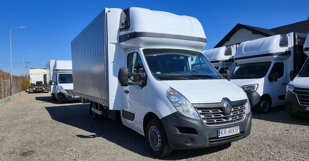 Renault Master 2x +zabudowa 12 palet-reg wysokości Spanie XXL - Plachtová dodávka: obrázek 1 Renault Master 2x +zabudowa 12 palet-reg wysokości Spanie XXL - Plachtová dodávka: obrázek 1