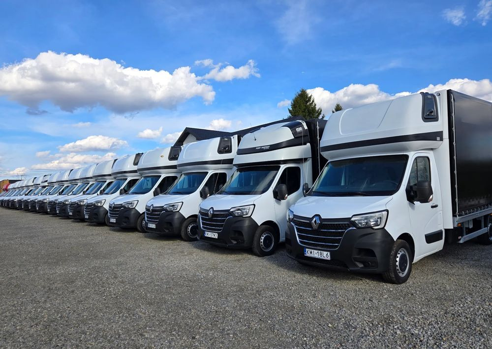 Renault Master IV 10 PALET zaw.poduszki 2021r EURO 6 - Plachtová dodávka: obrázek 1 Renault Master IV 10 PALET zaw.poduszki 2021r EURO 6 - Plachtová dodávka: obrázek 1