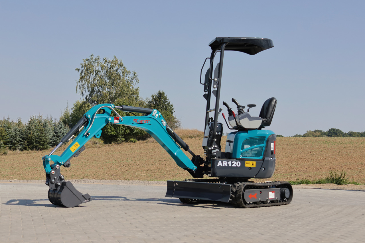 SCHMiDT AR120 - Kubota engine , Extended tracks , Swing arm - Mini rýpadlo: obrázek 2 SCHMiDT AR120 - Kubota engine , Extended tracks , Swing arm - Mini rýpadlo: obrázek 2
