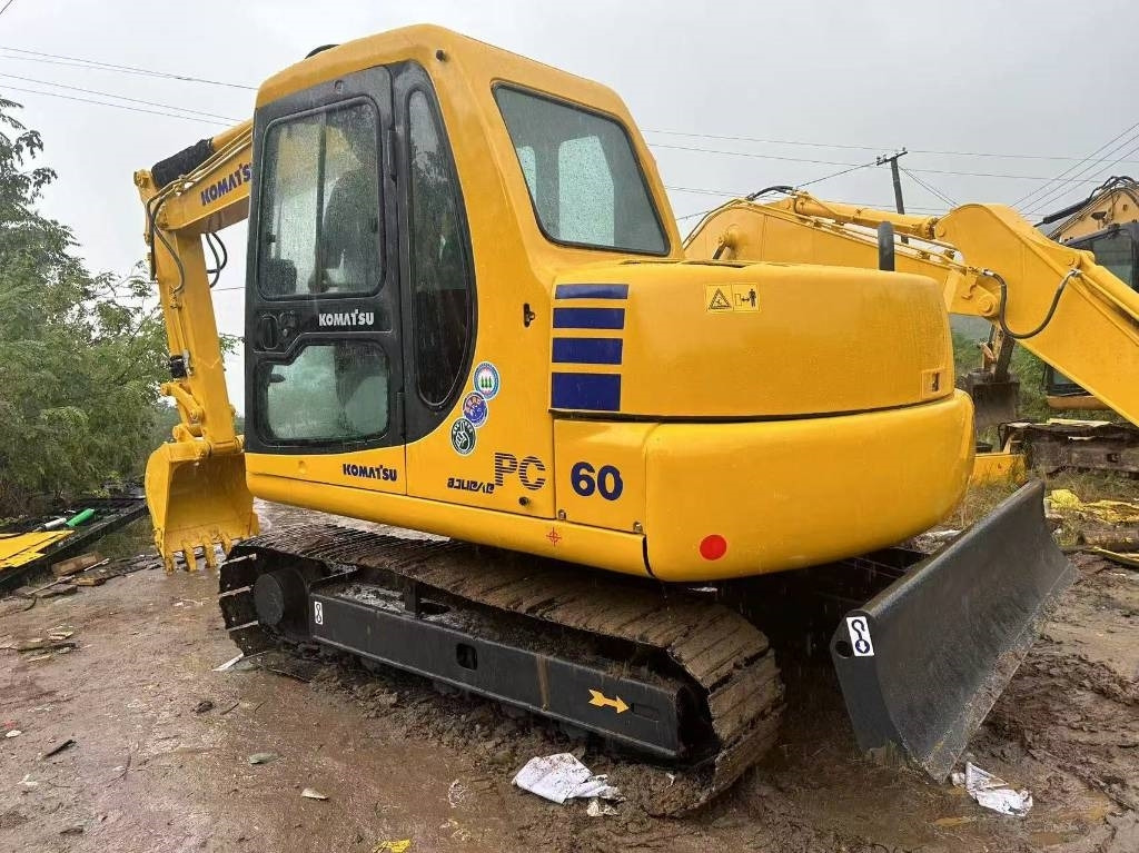 Komatsu PC 60 - Mini rýpadlo: obrázek 1 Komatsu PC 60 - Mini rýpadlo: obrázek 1