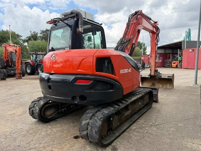 Kubota KX 080-4 - Mini rýpadlo: obrázek 4 Kubota KX 080-4 - Mini rýpadlo: obrázek 4