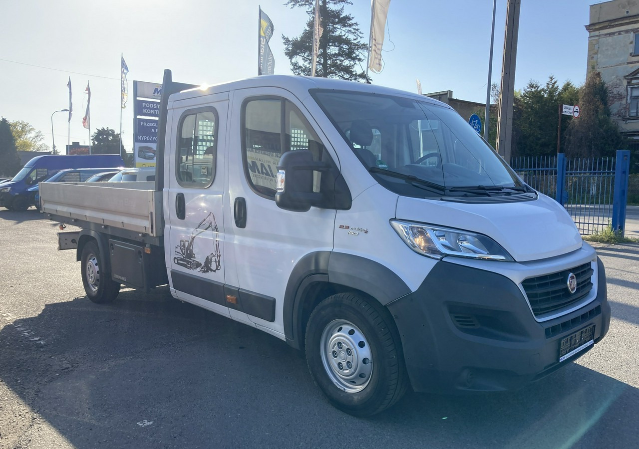 Fiat Ducato Ducato Max 2.3JTD-150KM Dokka Doka Brygadówka skrzynia Klima 2017 - Dodávka valník, Dodávka s dvojitou kabinou: obrázek 1 Fiat Ducato Ducato Max 2.3JTD-150KM Dokka Doka Brygadówka skrzynia Klima 2017 - Dodávka valník, Dodávka s dvojitou kabinou: obrázek 1