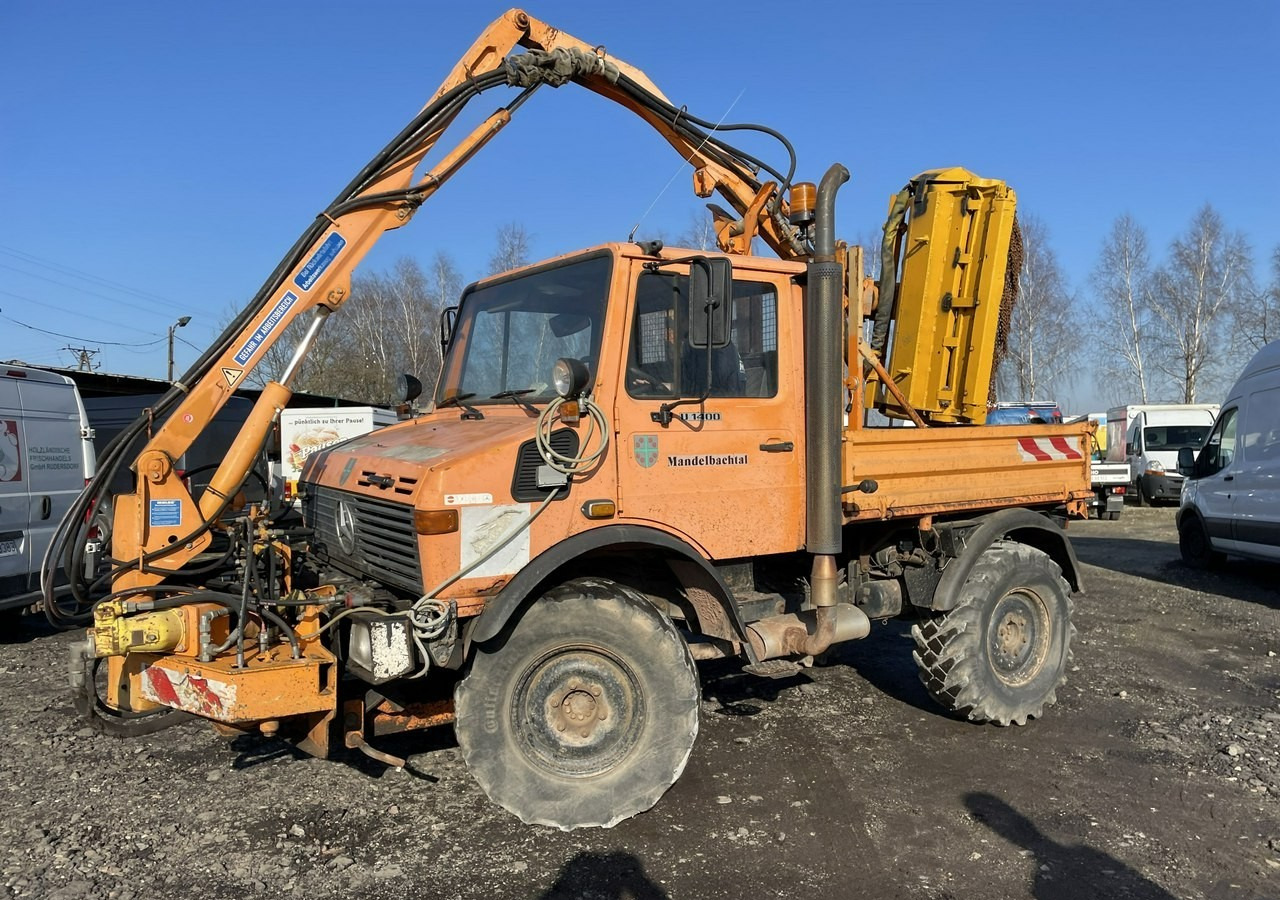 Inna Inny Unimog 4X4 Kosiarka bijakowa teleskopowa posypywarka pług odśnieżark - Nákladní automobil valníkový/ Plošinový, Komunální/ Speciální technika: obrázek 3 Inna Inny Unimog 4X4 Kosiarka bijakowa teleskopowa posypywarka pług odśnieżark - Nákladní automobil valníkový/ Plošinový, Komunální/ Speciální technika: obrázek 3