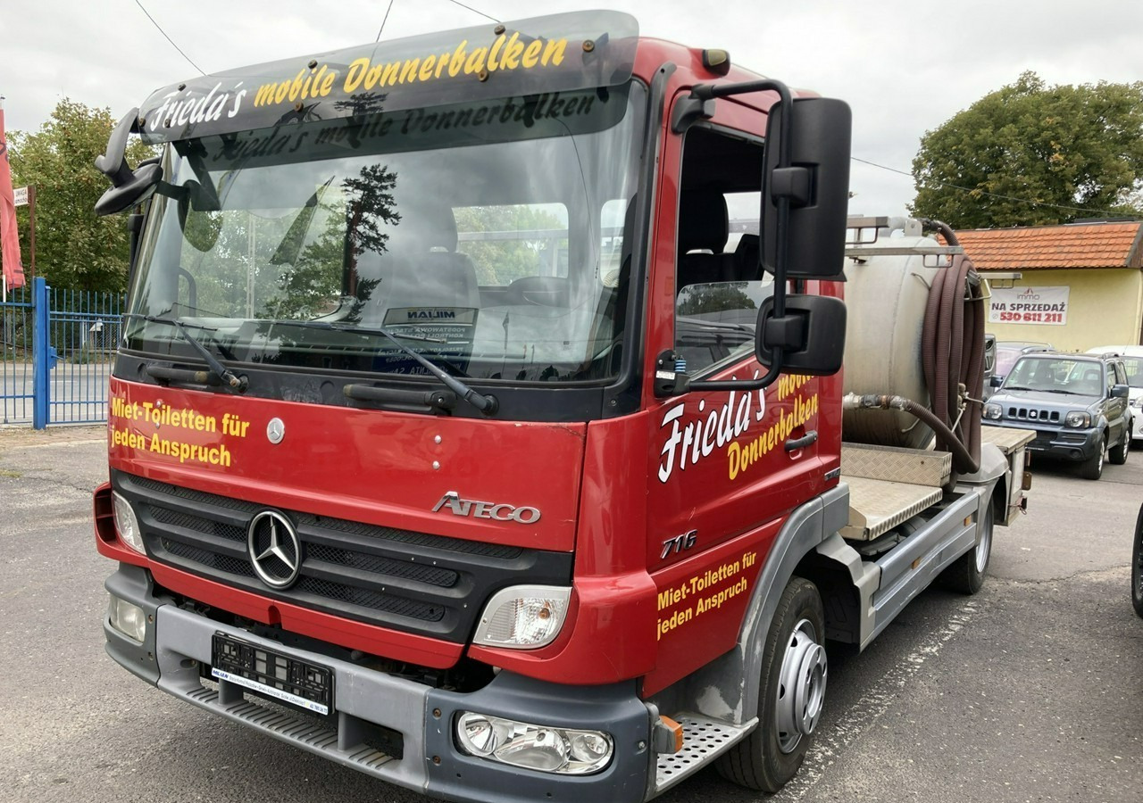 Mercedes-Benz Atego Atego716 Toitoi dowywozu WC Asanizacyjny Wuko Kanalizacja Toi Toi 20 - Čistič odpadových jam: obrázek 4 Mercedes-Benz Atego Atego716 Toitoi dowywozu WC Asanizacyjny Wuko Kanalizacja Toi Toi 20 - Čistič odpadových jam: obrázek 4