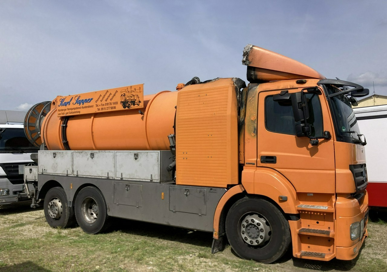 Čistič odpadových jam Mercedes-Benz Inny Mercedes-Benz AXOR 2543 Asenizacyjny kanalizacja szambiarka Wuko Beczka 2010: obrázek 11