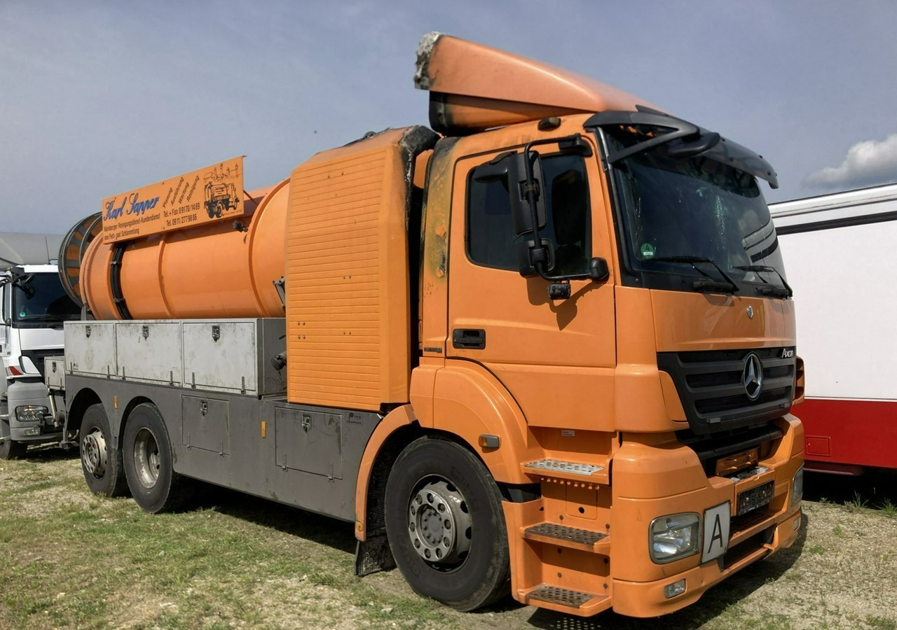 Čistič odpadových jam Mercedes-Benz Inny Mercedes-Benz AXOR 2543 Asenizacyjny kanalizacja szambiarka Wuko Beczka 2010: obrázek 15