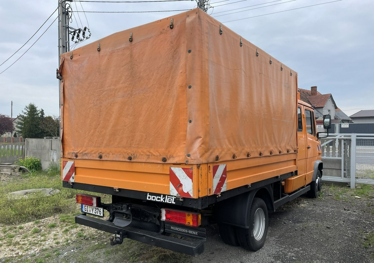 Mercedes-Benz Inny Mercedes-Benz Vario 614 Brygadówka skrzynia plandeka 6-oso doka dokka 2004 - Plachtový nákladní auto: obrázek 4 Mercedes-Benz Inny Mercedes-Benz Vario 614 Brygadówka skrzynia plandeka 6-oso doka dokka 2004 - Plachtový nákladní auto: obrázek 4