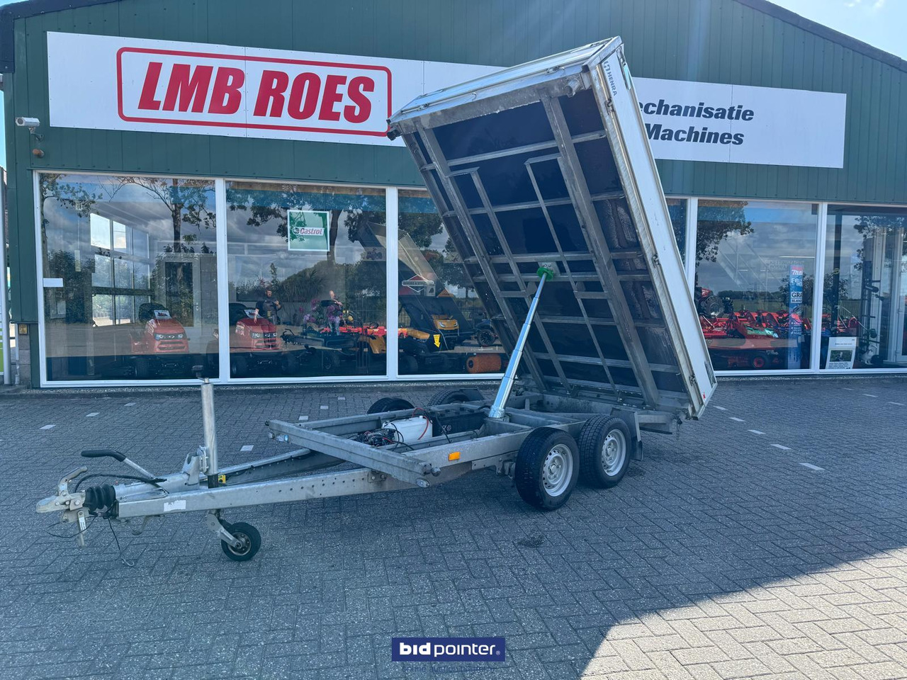 Henra KP27- 3318 3 zijdige kiep aanhangwagen aanhanger - Sklápěcí přívěs: obrázek 1 Henra KP27- 3318 3 zijdige kiep aanhangwagen aanhanger - Sklápěcí přívěs: obrázek 1