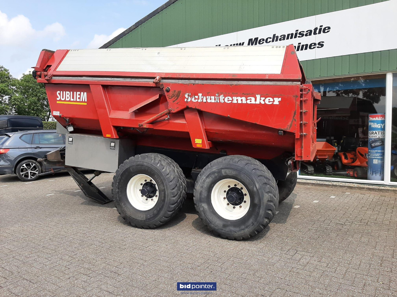Schuitemaker Subliem 200 zandkipper / gronddumper - Zemědělský sklápěcí přívěs: obrázek 3 Schuitemaker Subliem 200 zandkipper / gronddumper - Zemědělský sklápěcí přívěs: obrázek 3