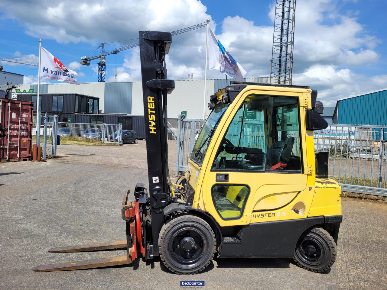HYSTER 2.5T DIESEL HEFTRUCK met rotator. - Dieselový vysokozdvižný vozík: obrázek 2 HYSTER 2.5T DIESEL HEFTRUCK met rotator. - Dieselový vysokozdvižný vozík: obrázek 2