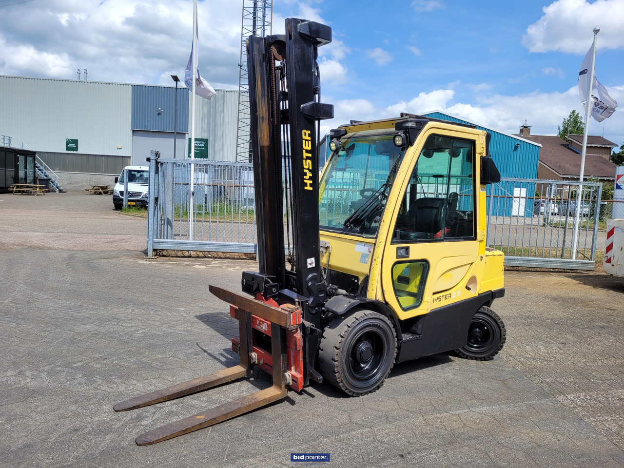 HYSTER 2.5T DIESEL HEFTRUCK met rotator. - Dieselový vysokozdvižný vozík: obrázek 1 HYSTER 2.5T DIESEL HEFTRUCK met rotator. - Dieselový vysokozdvižný vozík: obrázek 1