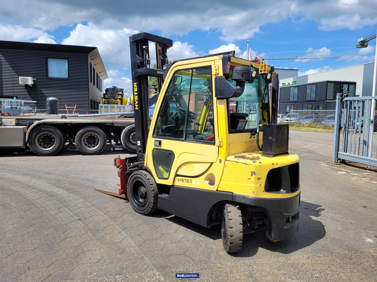 HYSTER 2.5T DIESEL HEFTRUCK met rotator. - Dieselový vysokozdvižný vozík: obrázek 3 HYSTER 2.5T DIESEL HEFTRUCK met rotator. - Dieselový vysokozdvižný vozík: obrázek 3