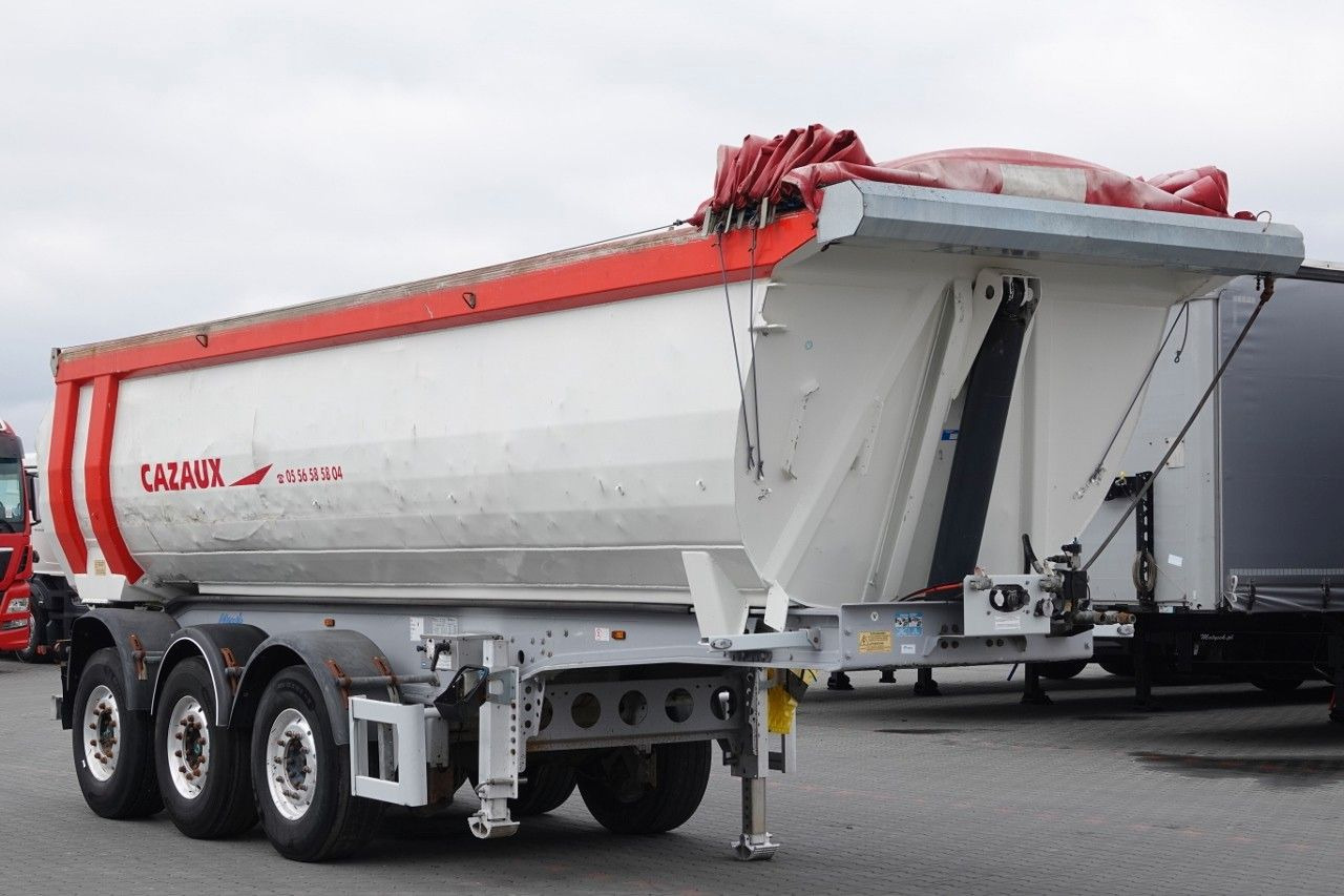 Benalu MENCI WYWROTKA /28 m3 / ALUMINIOWA / OŚ PODNOSZO - Sklápěcí návěs: obrázek 1 Benalu MENCI WYWROTKA /28 m3 / ALUMINIOWA / OŚ PODNOSZO - Sklápěcí návěs: obrázek 1