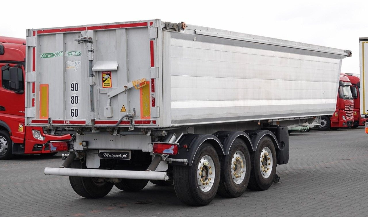Benalu WYWROTKA / 25 m3 / ALUMINIOWA / OŚ PODNOSZONA / - Sklápěcí návěs: obrázek 3 Benalu WYWROTKA / 25 m3 / ALUMINIOWA / OŚ PODNOSZONA / - Sklápěcí návěs: obrázek 3