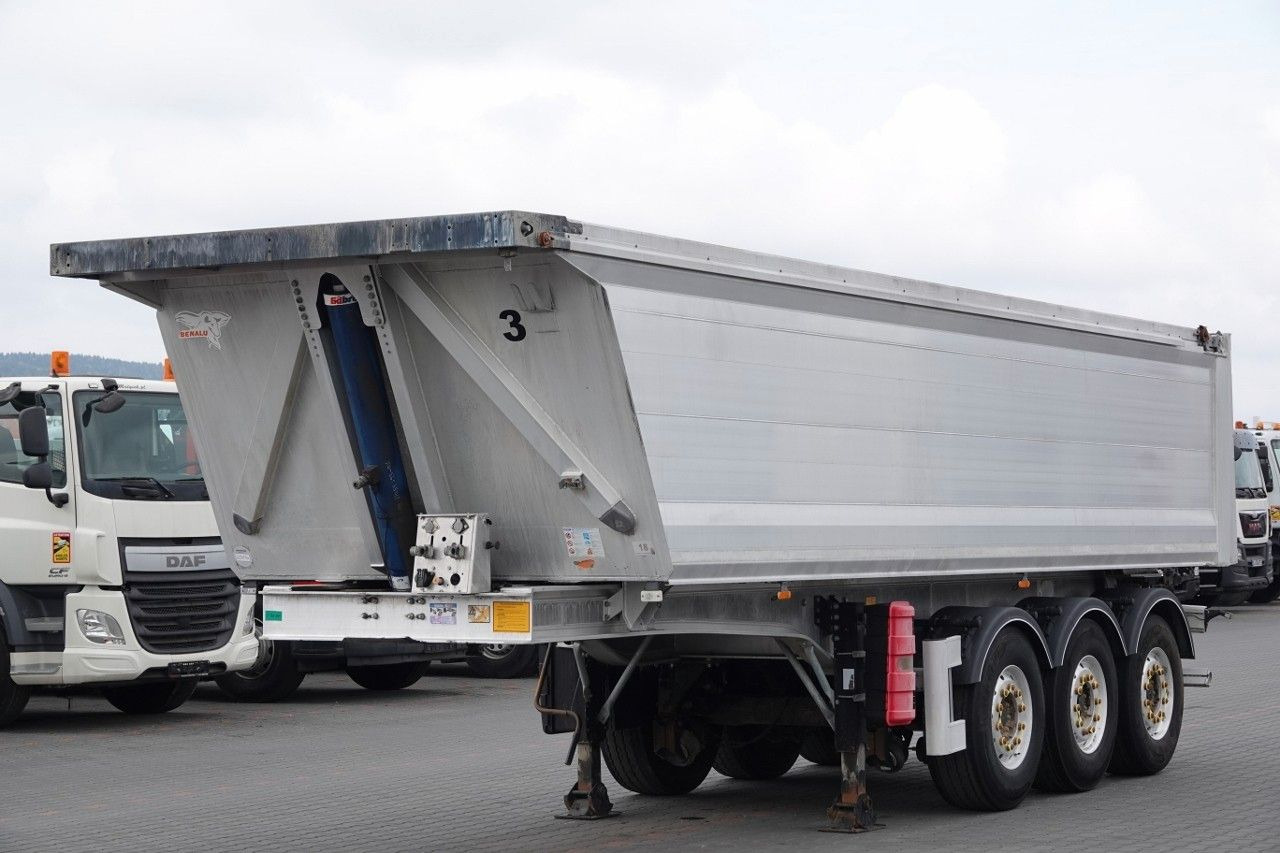 Benalu WYWROTKA / 25 m3 / ALUMINIOWA / OŚ PODNOSZONA / - Sklápěcí návěs: obrázek 1 Benalu WYWROTKA / 25 m3 / ALUMINIOWA / OŚ PODNOSZONA / - Sklápěcí návěs: obrázek 1