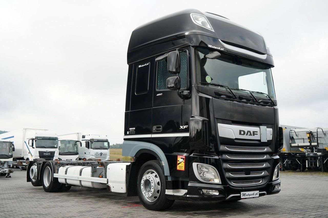 DAF XF 480 / BDF / 6X2 / SSC / I-PARK COOL / OŚ POD - Kontejnérový podvozek/ Výměnná nástavba: obrázek 3 DAF XF 480 / BDF / 6X2 / SSC / I-PARK COOL / OŚ POD - Kontejnérový podvozek/ Výměnná nástavba: obrázek 3