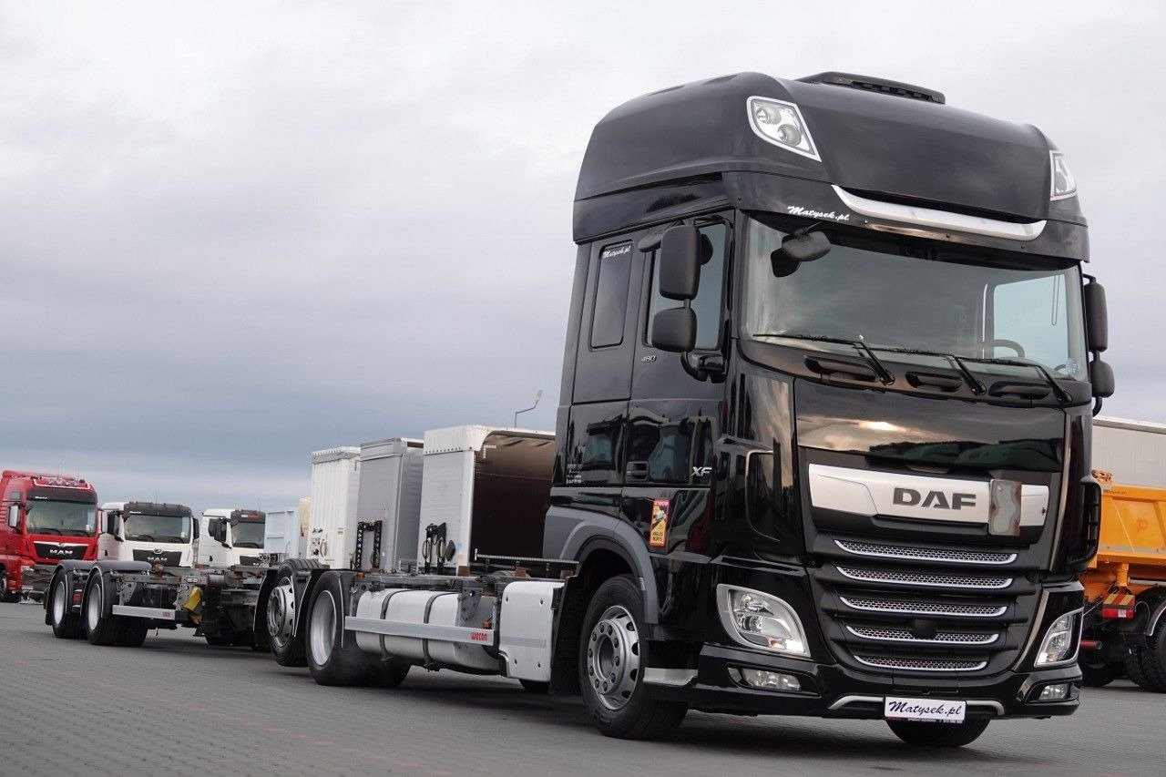 DAF XF 480 / BDF / ZESTAW TANDEM / 2019 / PO KONTRAK - Kontejnérový podvozek/ Výměnná nástavba: obrázek 2 DAF XF 480 / BDF / ZESTAW TANDEM / 2019 / PO KONTRAK - Kontejnérový podvozek/ Výměnná nástavba: obrázek 2