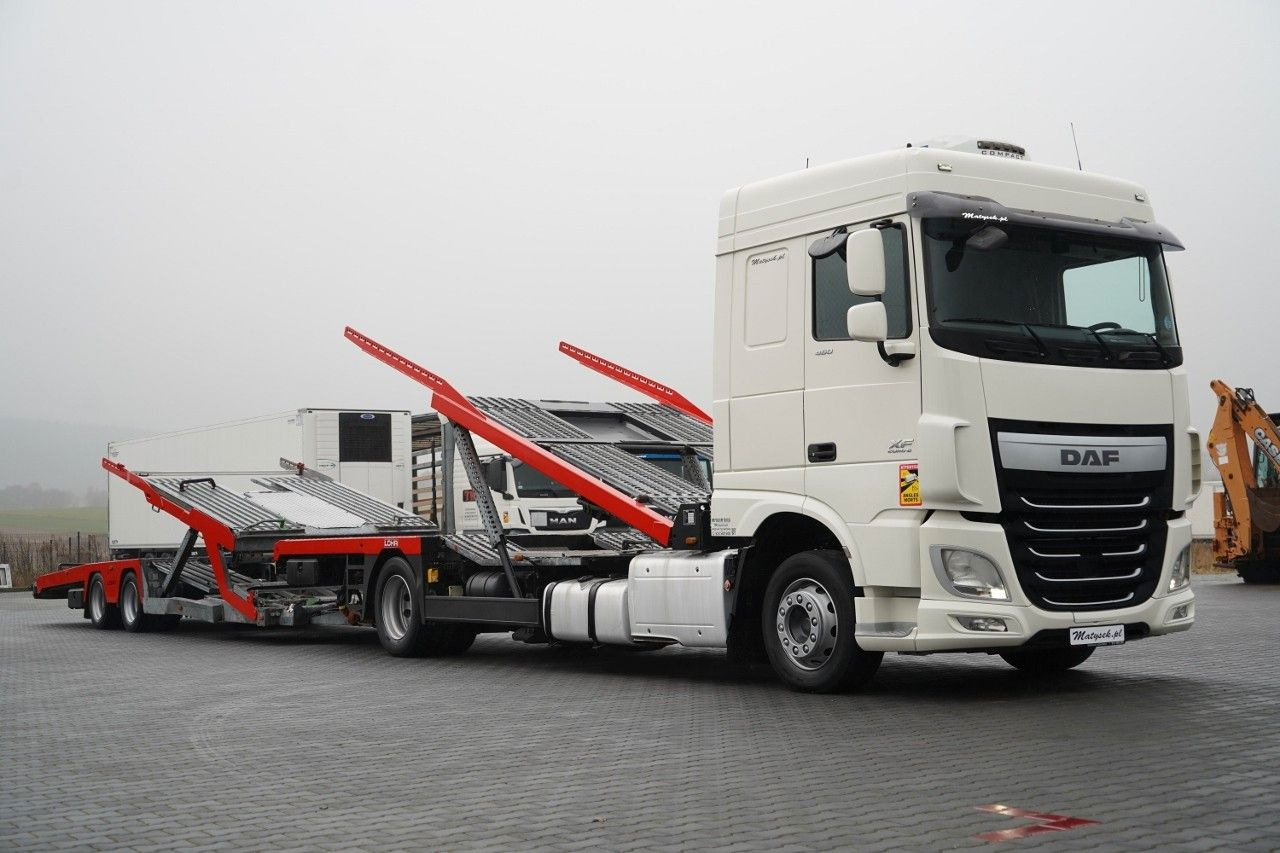 DAF XF 480 / LORA / LOHR / 16,5 M / 4 DOSTAWCZAKI / - Přepravník automobilů: obrázek 5 DAF XF 480 / LORA / LOHR / 16,5 M / 4 DOSTAWCZAKI / - Přepravník automobilů: obrázek 5
