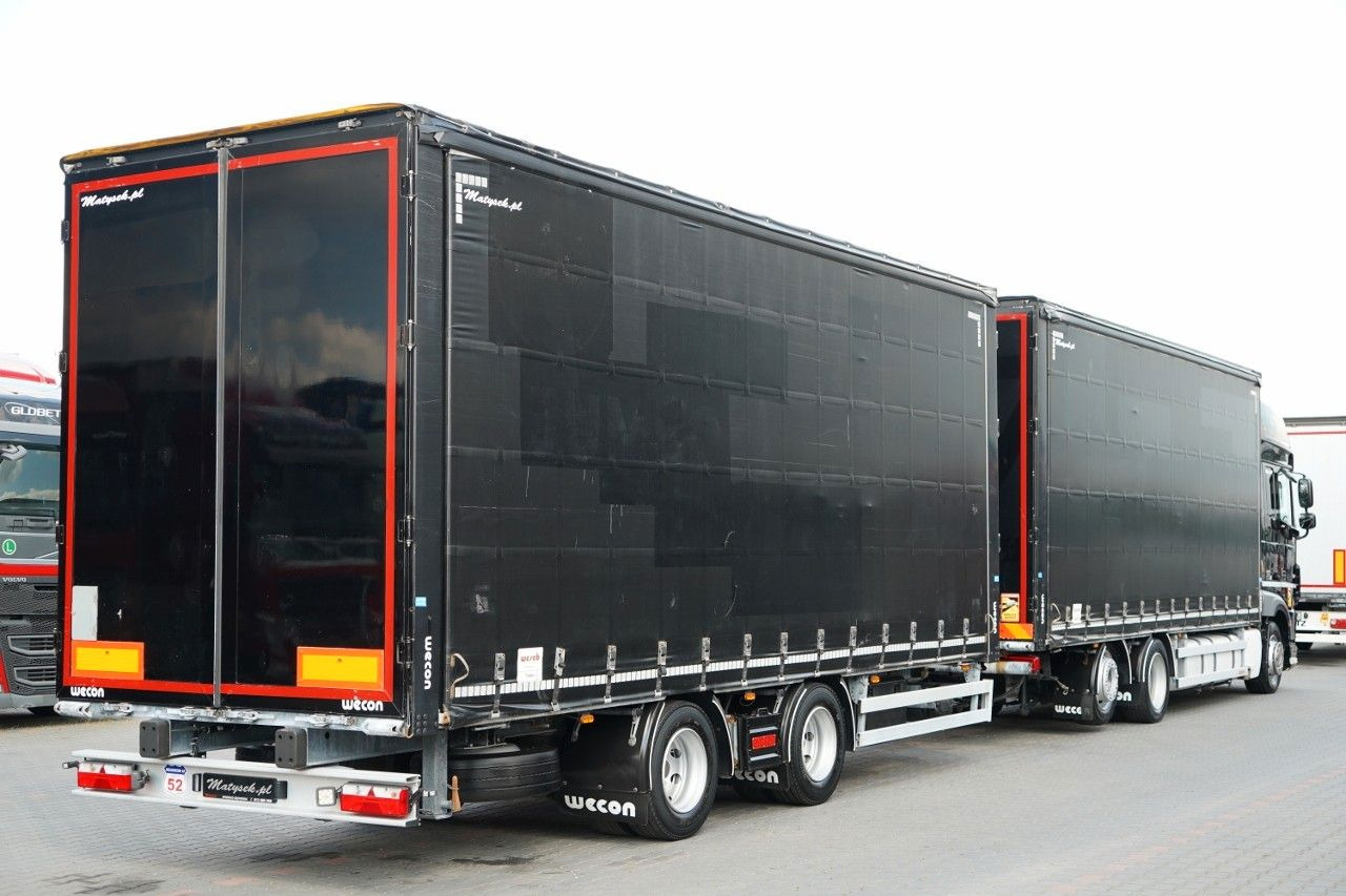 DAF XF 480 / ZESTAW TANDEM / 120 M3 / PRZEJAZDOWY / - Plachtový nákladní auto: obrázek 3 DAF XF 480 / ZESTAW TANDEM / 120 M3 / PRZEJAZDOWY / - Plachtový nákladní auto: obrázek 3