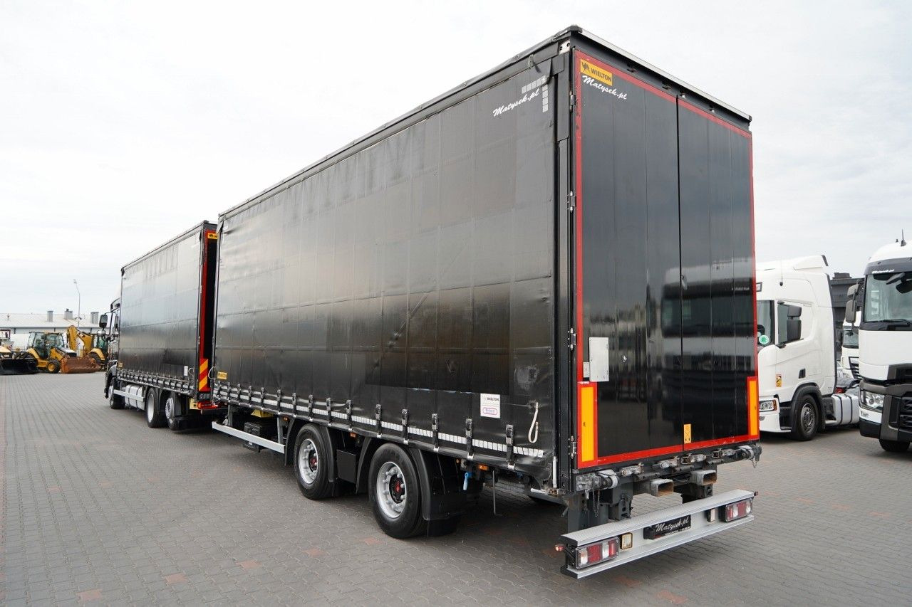 DAF XF 480 / ZESTAW TANDEM / 120 M3 / PRZEJAZDOWY / - Plachtový nákladní auto: obrázek 3 DAF XF 480 / ZESTAW TANDEM / 120 M3 / PRZEJAZDOWY / - Plachtový nákladní auto: obrázek 3