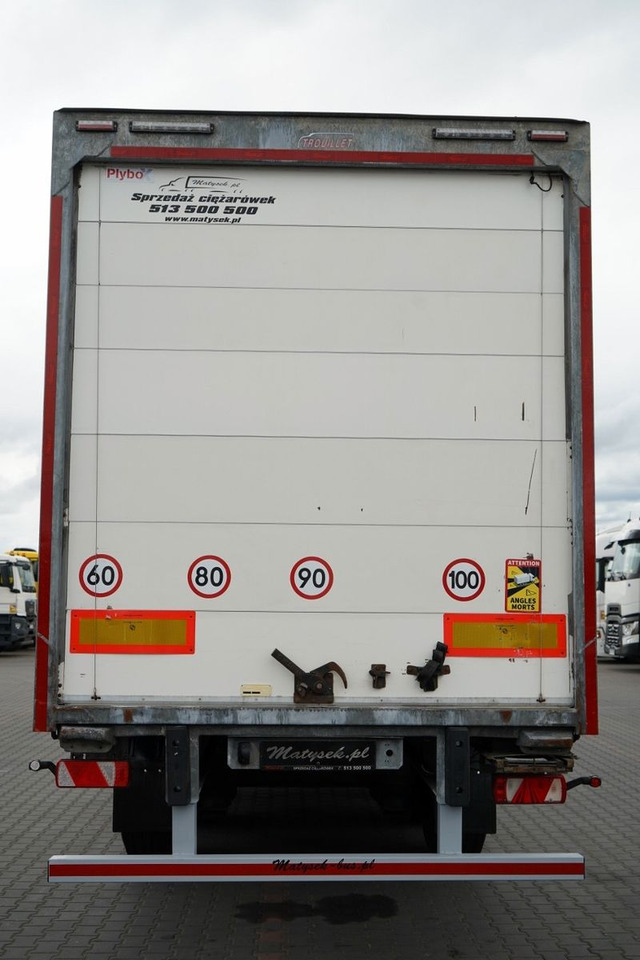 Chladírenský návěs Frühauf  TROUILLET / KONTENER / KOFFER / DWIE OSIE PODNO: obrázek 9