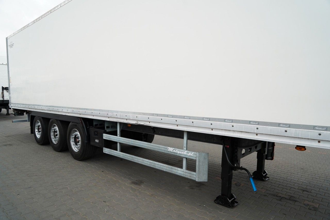 Chladírenský návěs Frühauf  TROUILLET / KONTENER / KOFFER / DWIE OSIE PODNO: obrázek 6